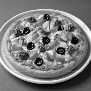 7" Mix Veg Cheese Blast Pizza