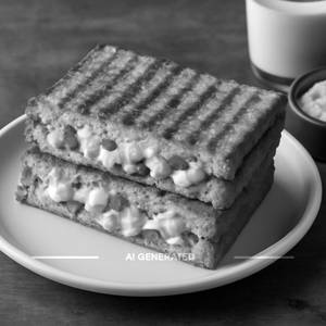 Cheese Corn Capsicum Sandwich