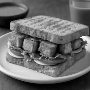Paneer tikka sandwich