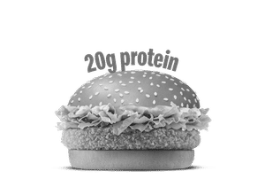 Crispy Veggie Burger Protein Plus (2 Slices)