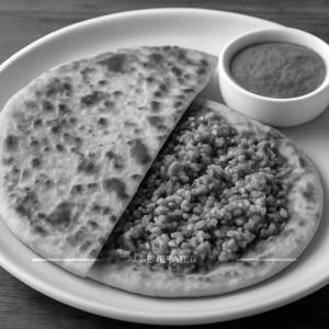 Chicken Keema Paratha