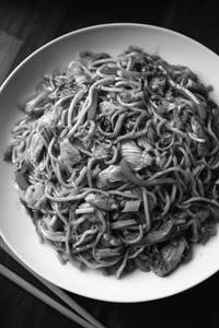 Egg Chicken Gravy Chow Mein