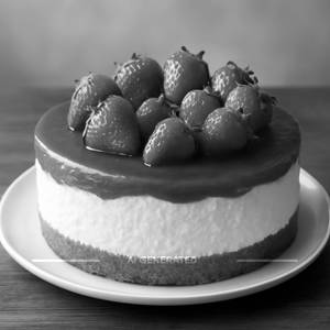 Strawberry Cake ( 500gms )