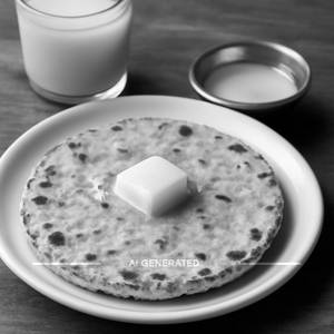 Jowar Bhakri Butter