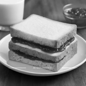 Bread Butter Jam Sandwich