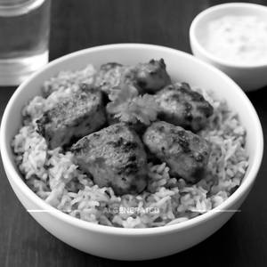 Chicken tikka biryani