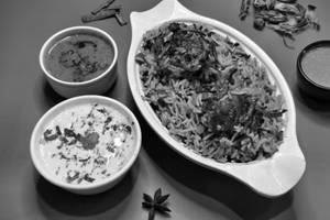 Dum aloo biryani
