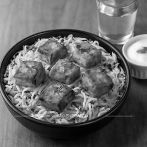 Paneer tikka biryani
