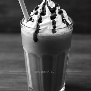 Chocolate Milkshake [350 Ml] With Healthy Poha     