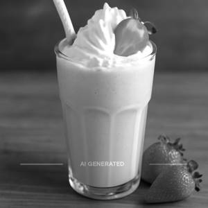 Strawberry milkshake