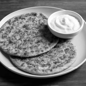 Stuff Paratha With Curd