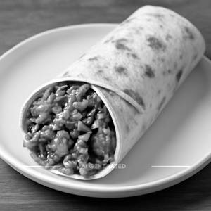 Korean Tangy Chicken Wrap 