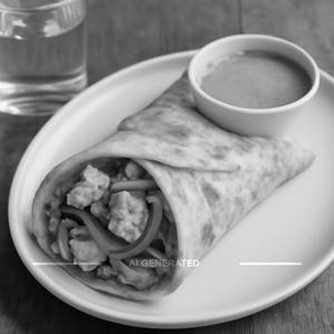 Achari  Paneer Roll