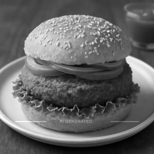 Veg crispy burger                        