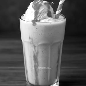 Strawberry Thick Milkshake