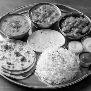 Silver Thali@289