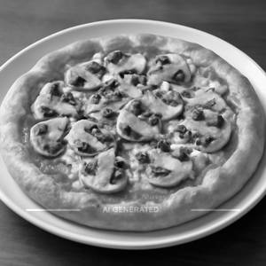 Mushroom Delight Pizza
