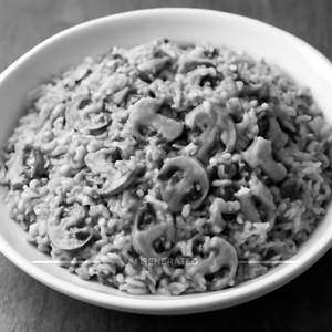 Mushroom Garlic Fried Rice