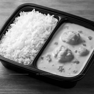 Punjabi kadi rice box