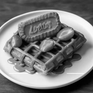 Lotus Biscoff Waffle