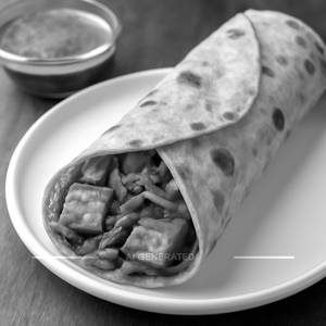 Punjabi Spicy  Paneer Roll