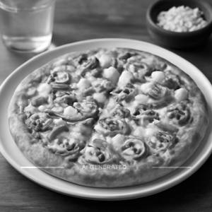 Veg Cheese Mushroom Pizza