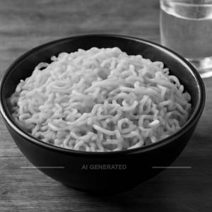 Plain Maggi [2 Maggi's] with tea / coffee