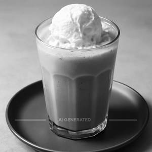 Cold Coffee With Ice Cream