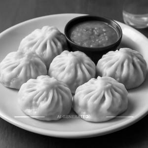 Paneer steamed momos [6 pieces]