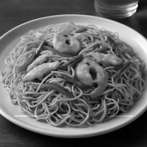 Egg Singapore Noodles