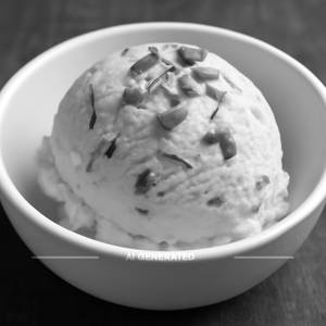 Kesar Pista Ice Cream Scoop