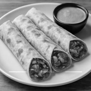 Chatpata Spicy Mushroom Roll