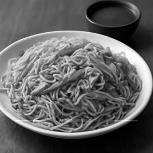Veg hakka noodles