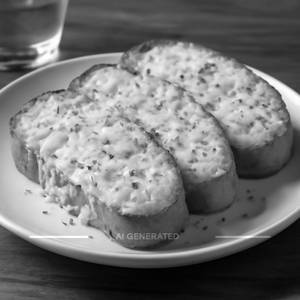 Cheese garlic bread