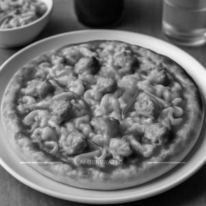 Paneer Macaroni Pizza