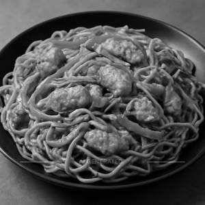Chicken schezwan noodles