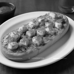 Peri peri paneer garlic bread