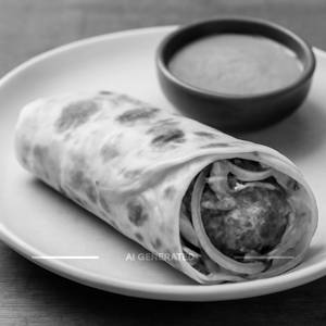 Veg Tikki Wrap