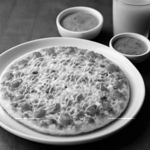 Tomato Onion Cheese Uttapam