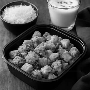Aloo gobi fry tiffin box