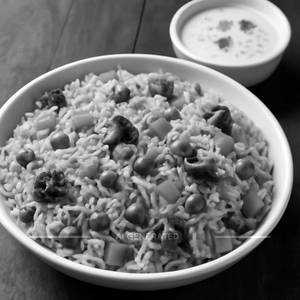 Veg Pulao + Raita