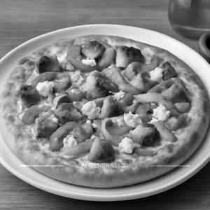 Mix Veg Pizza (7 Inches)