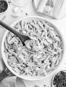 Chicken White Sauce Pasta