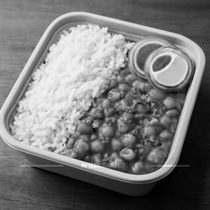 Amritsari chole rice box