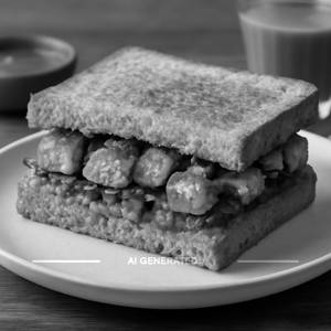 Spicy Cottage Cheese Sandwich