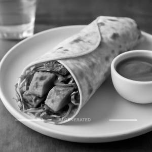 Peri peri paneer wrap