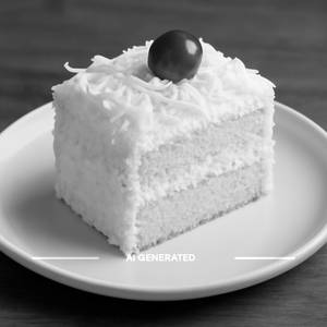 White Forest Cake
