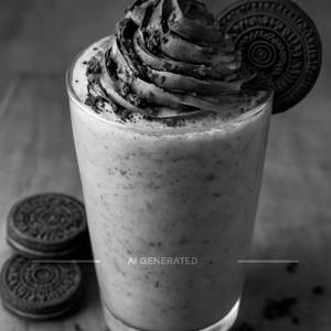 Oreo cookie frappe