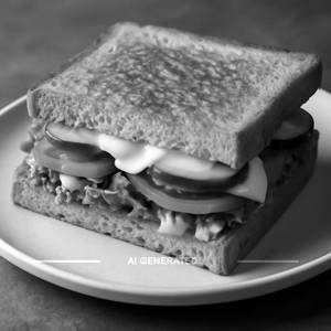 Veggie Cheese Plain Sandwich