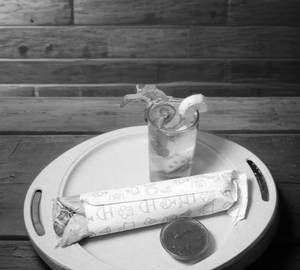 Paneer Roll With Virgin Mojito [Serves 1]